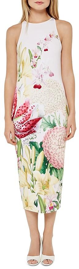 زفاف - Ted Baker Julee Encyclopedia Floral Midi Dress