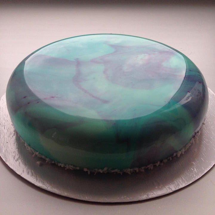 زفاف - Mesmerizing Cakes With A Mirrored Glaze Resemble Pieces Of Polished Marble