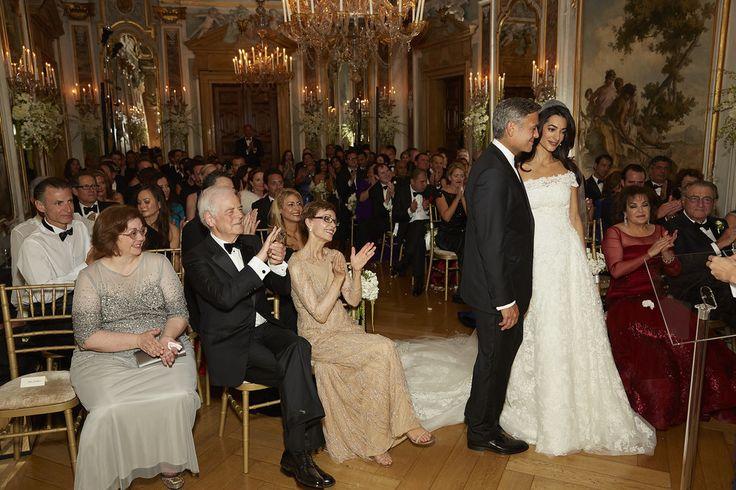 زفاف - Look Back At Amal And George Clooney's Gorgeous Wedding