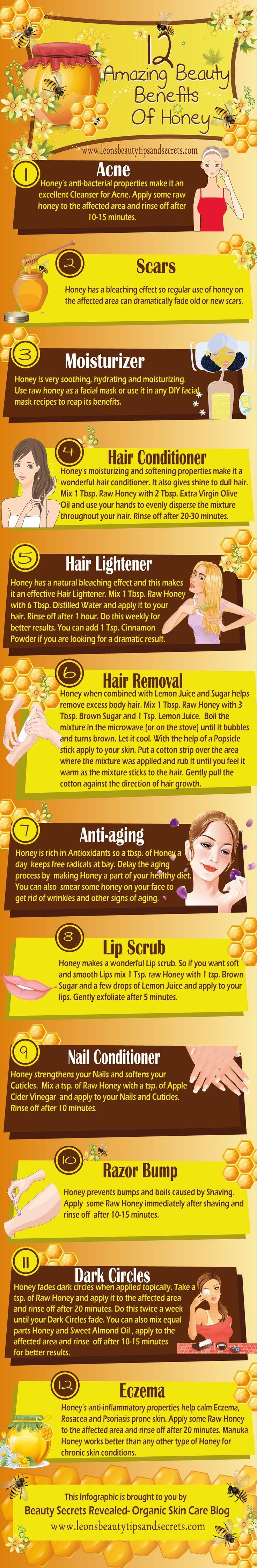 Hochzeit - 12 Amazing Beauty Benefits Of Honey
