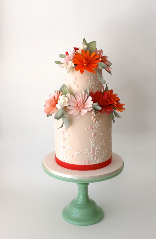 Hochzeit - Faye Cahill Wedding Cake0004
