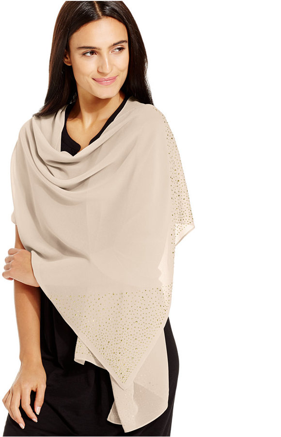 Wedding - Style&Co. Scattered Stone Wrap, Only at Macy's
