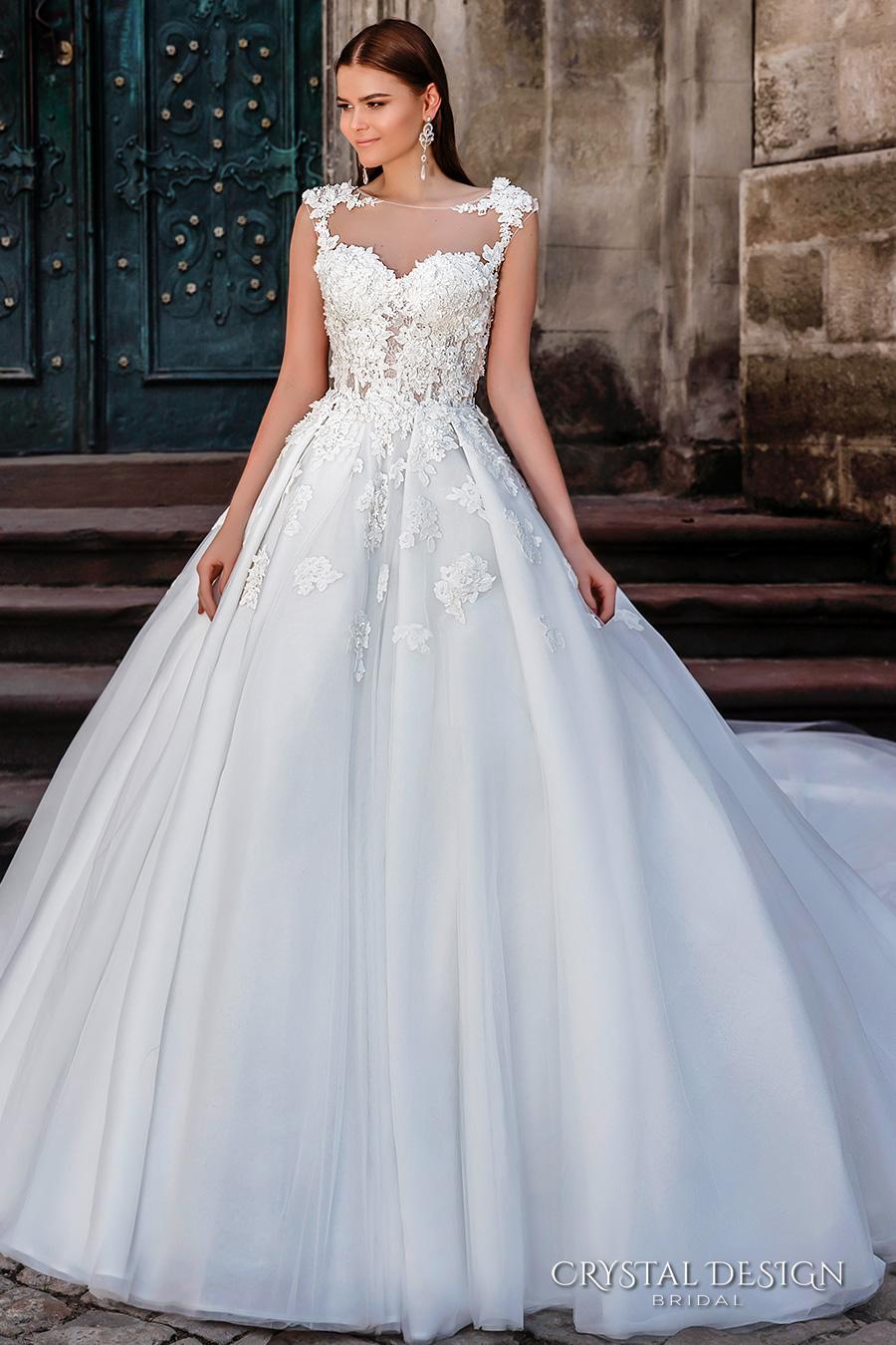 زفاف - Crystal Design 2016 Wedding Dresses Fairytale Ball Gowns for the Modern Day Princess Online with $109.3/Piece on Hjklp88's Store 