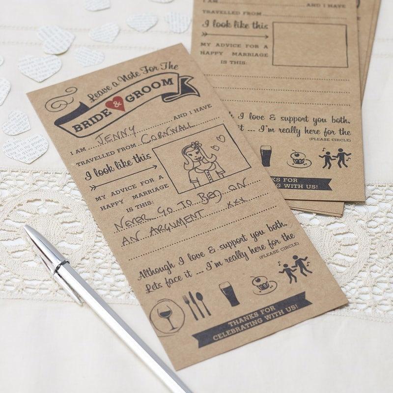 زفاف - Advice For The Bride & Groom Cards (10)