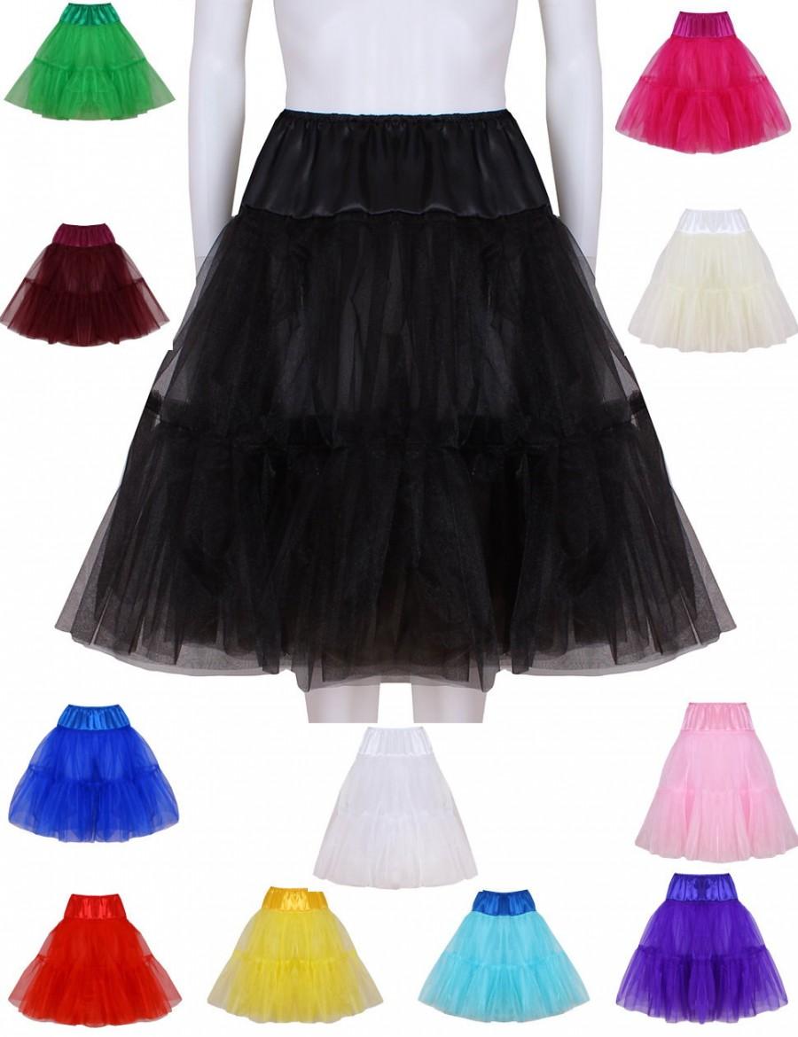 Hochzeit - Multi Layered Satin & Organza Wedding, Vintage Style Petticoat - Design Your Own - Priced per layer