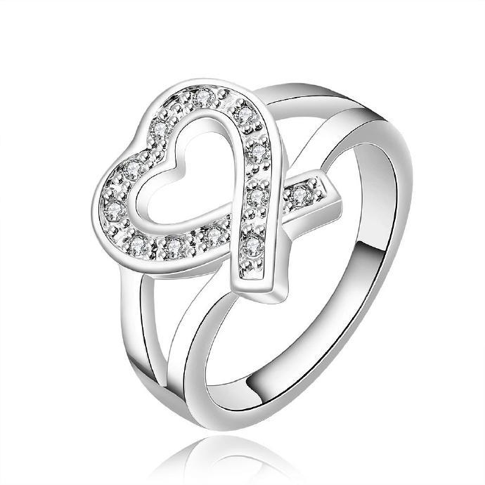 Mariage - Silver Plated Lady RING