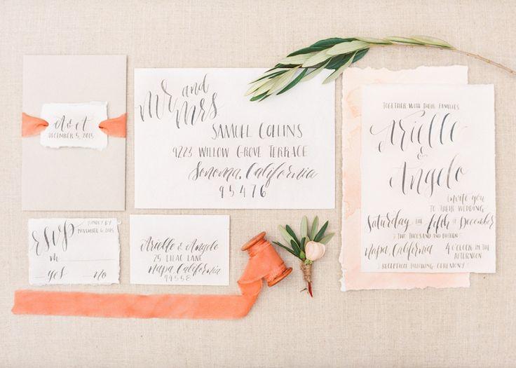 Mariage - Summery Wedding Ideas In A Californian Olive Grove 