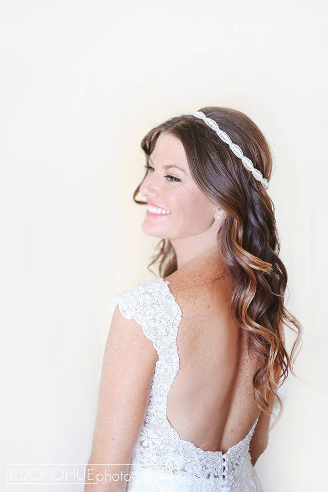 Mariage - Caitline  Rhinestone bridal headband, wedding headband, wedding hair accessories, crystal headband