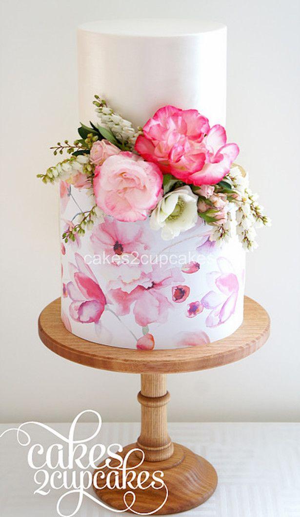 Mariage - Hand Painted Wedding Cakes