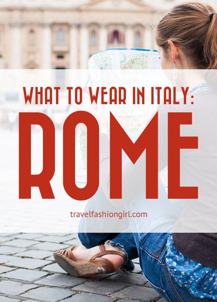 Wedding - What To Wear In Rome: Italy Packing List