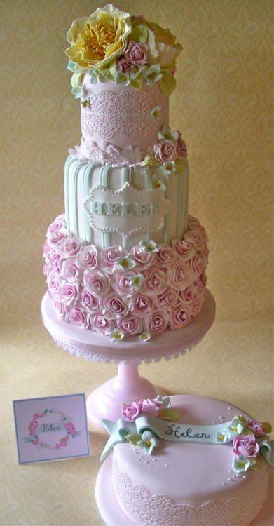 Hochzeit - 3 Tier Cute Cake
