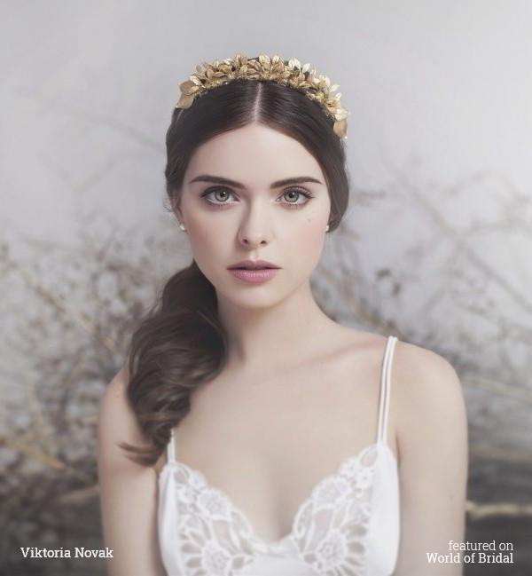 Hochzeit - Viktoria Novak 2016 Bridal Couture Headpieces