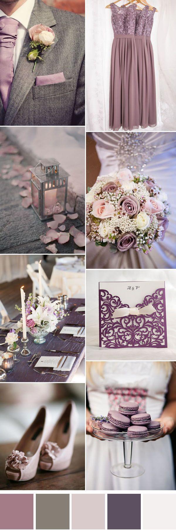 Hochzeit - Six Gorgeous Neutral Wedding Color Combos To Inspire You