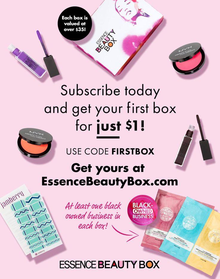زفاف - Essence Beauty Box Coupon – First Box For $1!