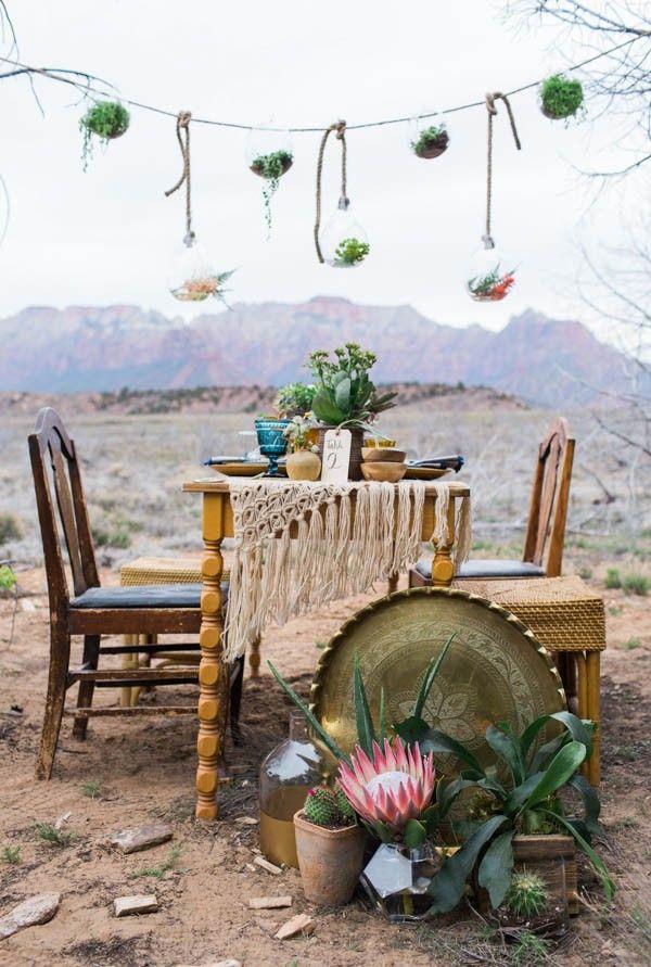 Wedding - Free Spirited Zion National Park Elopement Inspiration