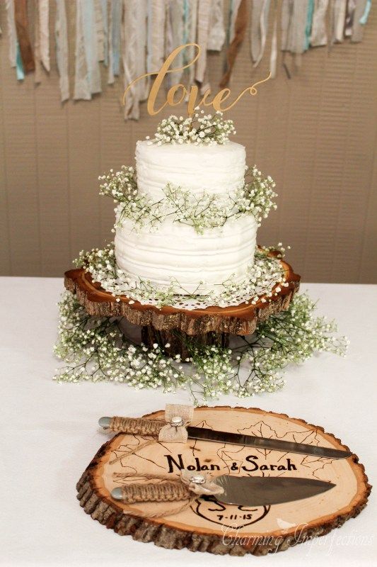 Cake Affordable Rustic Wedding Inspiration 2537141 Weddbook