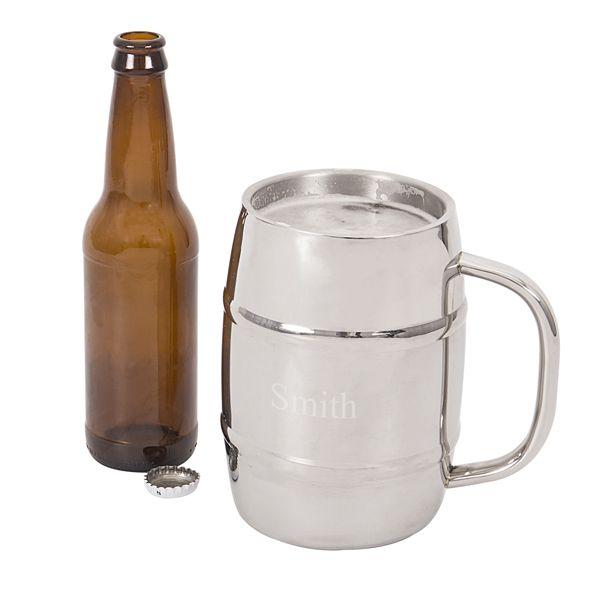 Hochzeit - XL Beer Keg Mug With Engraving
