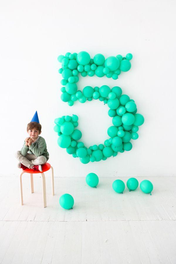 زفاف - Giant Balloon Number DIY