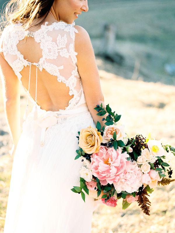 Hochzeit - California Ranch Styled Shoot With Fall Foliage