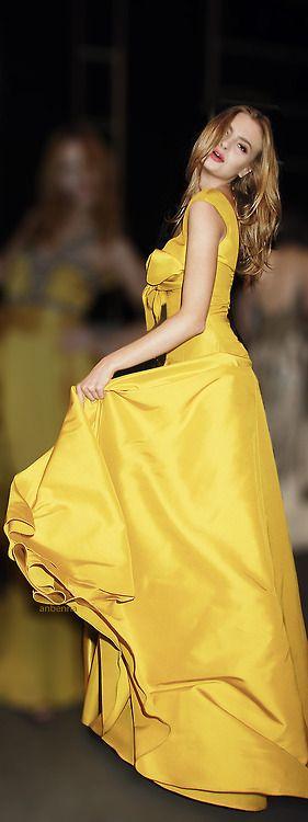 Mariage - Sexy Yellow Dress