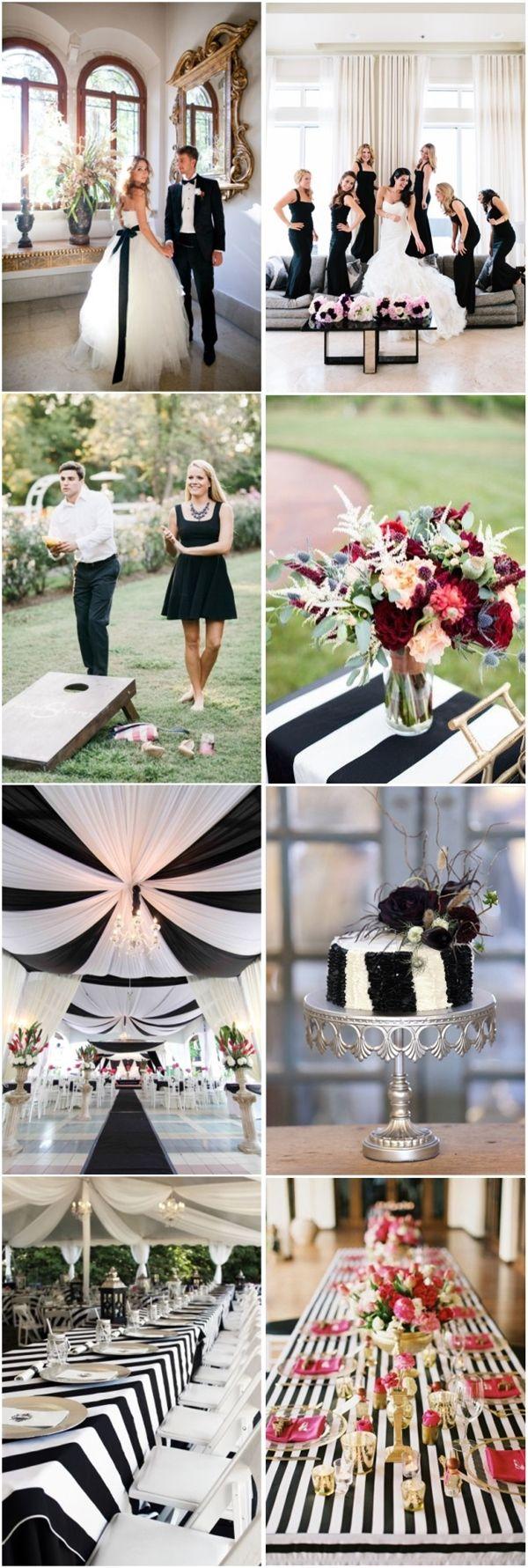 Hochzeit - 45 Black And White Wedding Ideas To Love