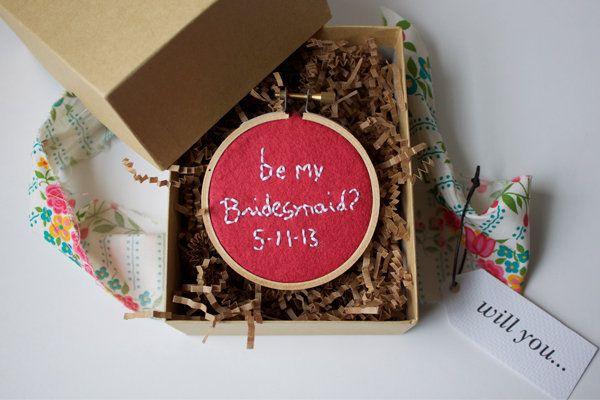 Свадьба - DIY Bridesmaid Proposal Boxes