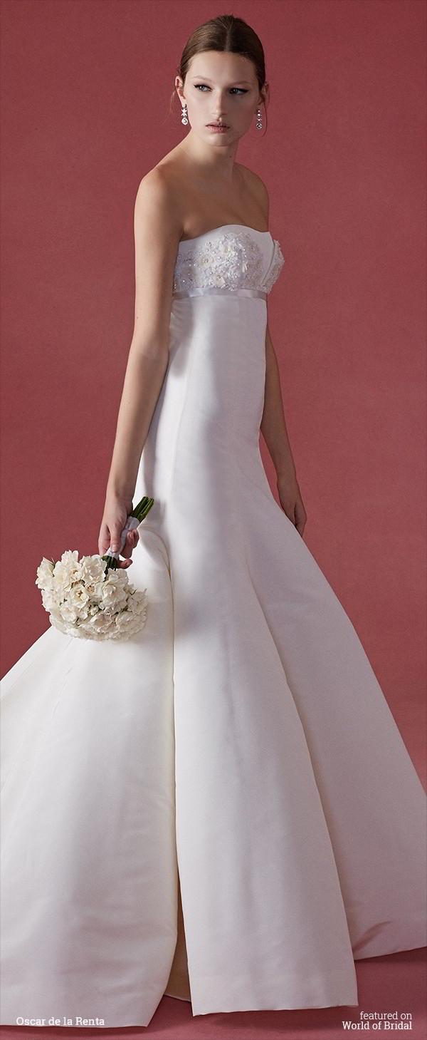 Свадьба - Oscar de la Renta Fall 2016 Wedding Dresses
