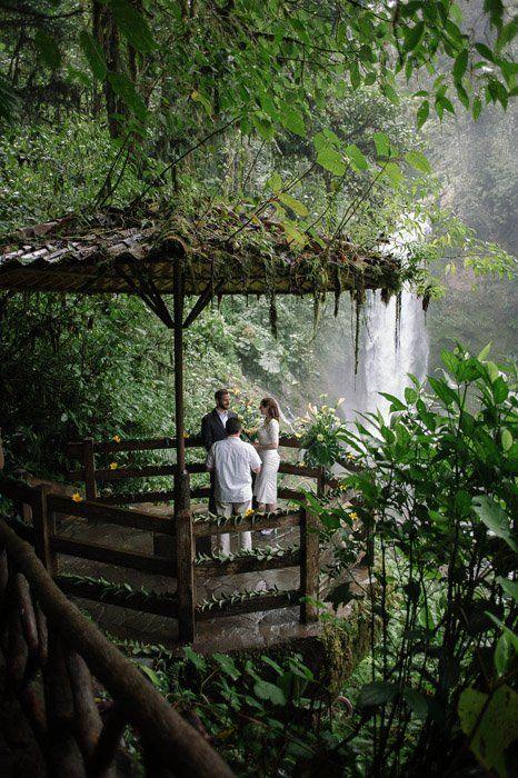 Wedding - Destination Elopement At Costa Rica Wildlife Refuge