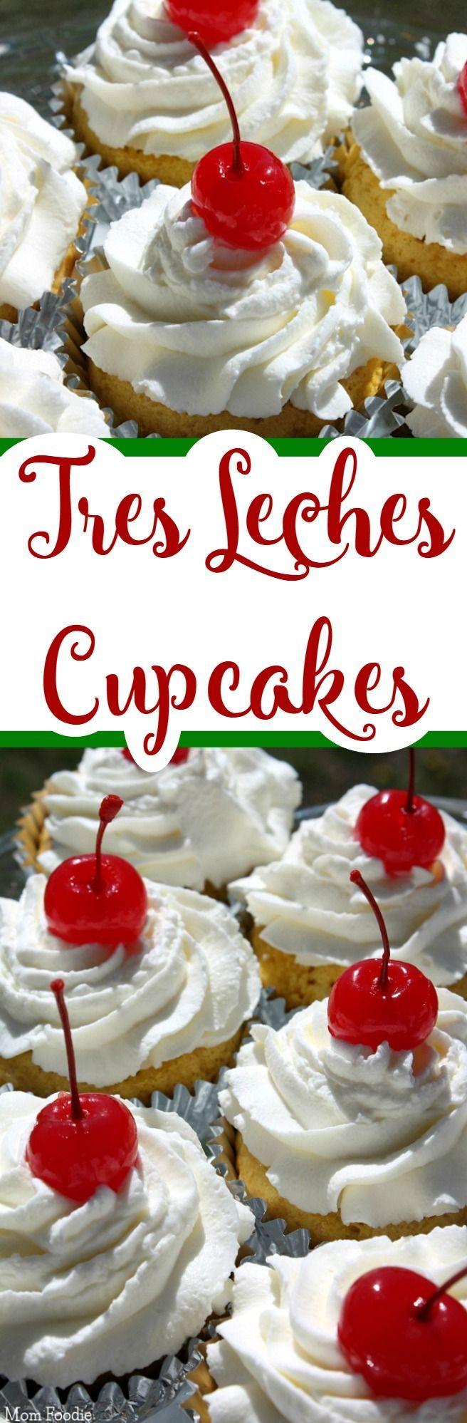 زفاف - Tres Leches Cupcakes