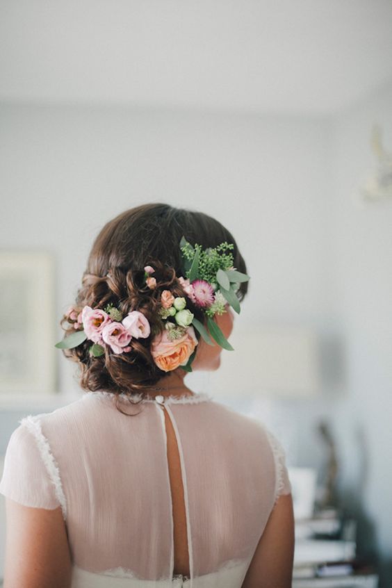Hochzeit - Flowers for Hair