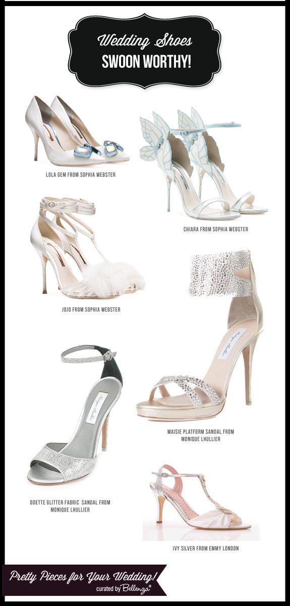 Свадьба - Pretty Bridal Shoes To Swoon Over   Wear Long After The Wedding!