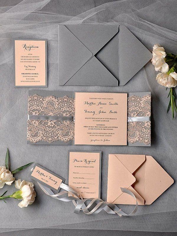 Hochzeit - Gray Wedding Details That Are Anything But Boring