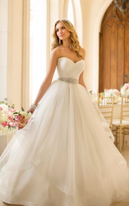 Hochzeit - New White/Ivory Lace Wedding Dress Bridal Gown Custom Size :6 8 10 12 14 16 18 +
