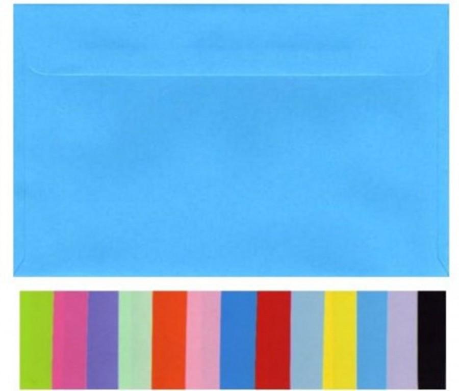 زفاف - 5x7 inch Envelopes Smooth Flat Various Colours  x 20 pieces  130mm x 180mm  Fits 5x7 inch photo invitations  100gsm stock