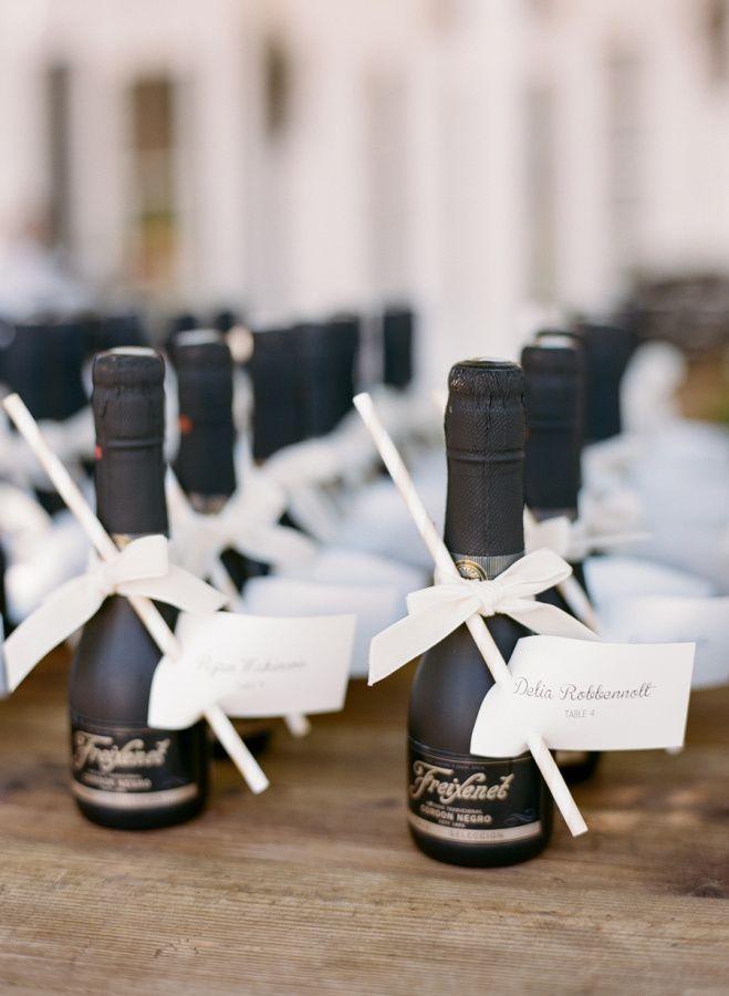 Свадьба - Mini Champagne Favors