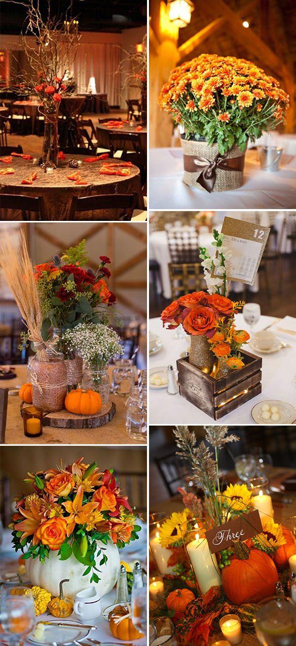 Hochzeit - Fall In Love With These 50  Great Fall Wedding Ideas