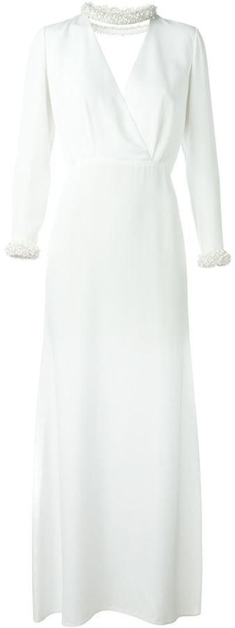 Wedding - Emilio Pucci beaded detail bridal dress