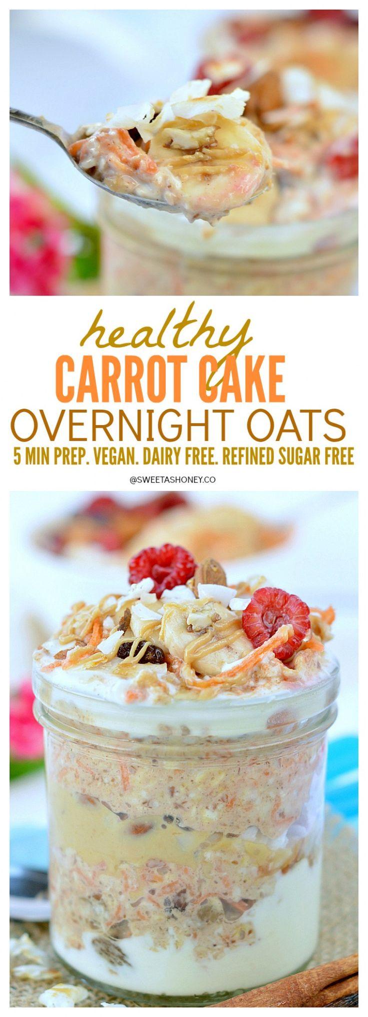 زفاف - Carrot Cake Overnight Oats 