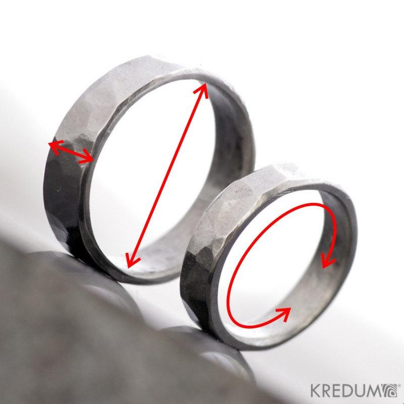 Hochzeit - Test stainless steel ring - gauge