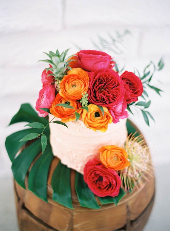 Wedding - Floral Wedding Cake