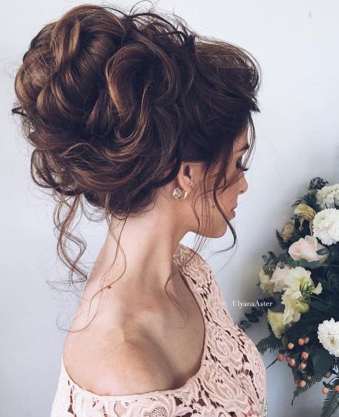 زفاف - Wedding Updo Hairstyle Idea 9 Via Ulyana Aster