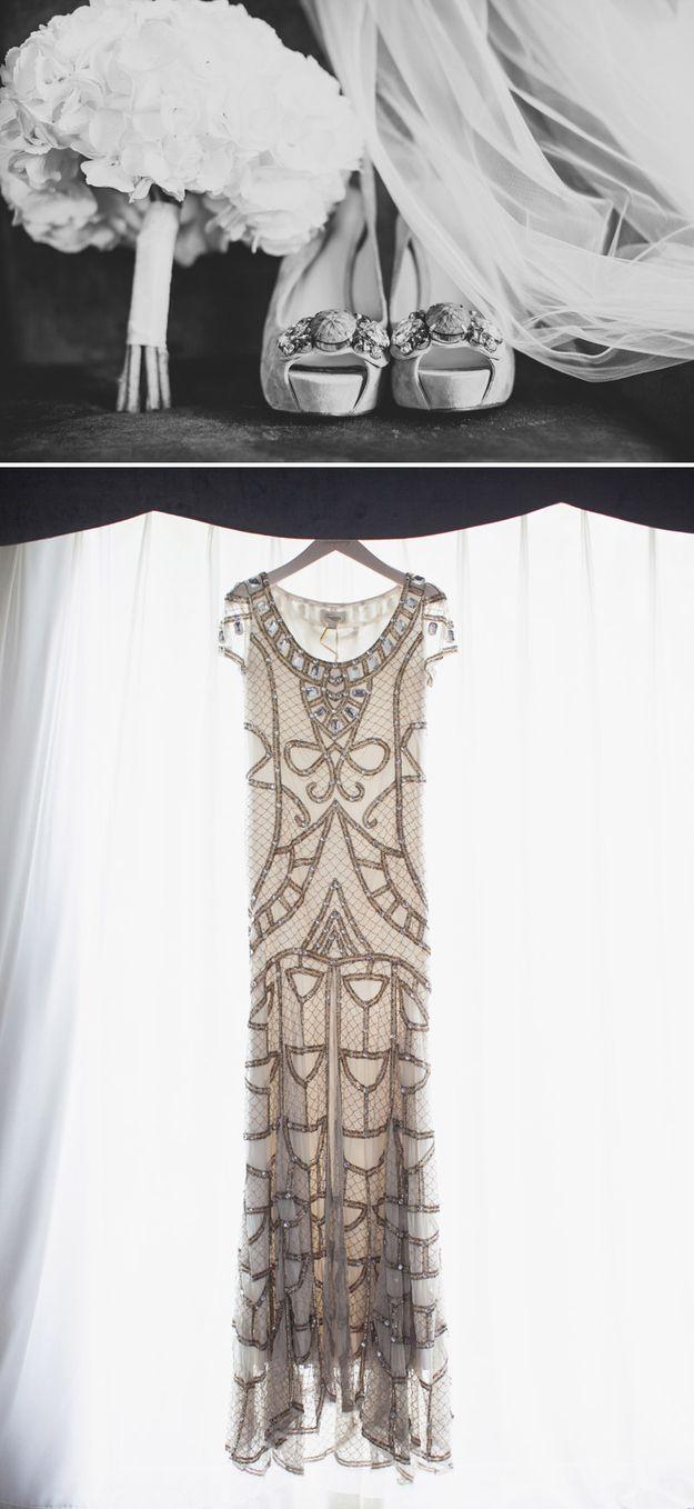 Wedding - Community Post: 25 Dazzling Art Deco Wedding Gowns