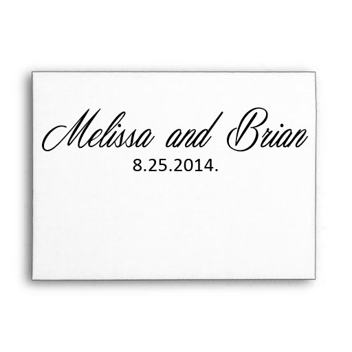 Hochzeit - Custom Wedding Stamp, Personalised Calligraphy Stamp, Save The Date Stamp, Wood Handle or Self Inking