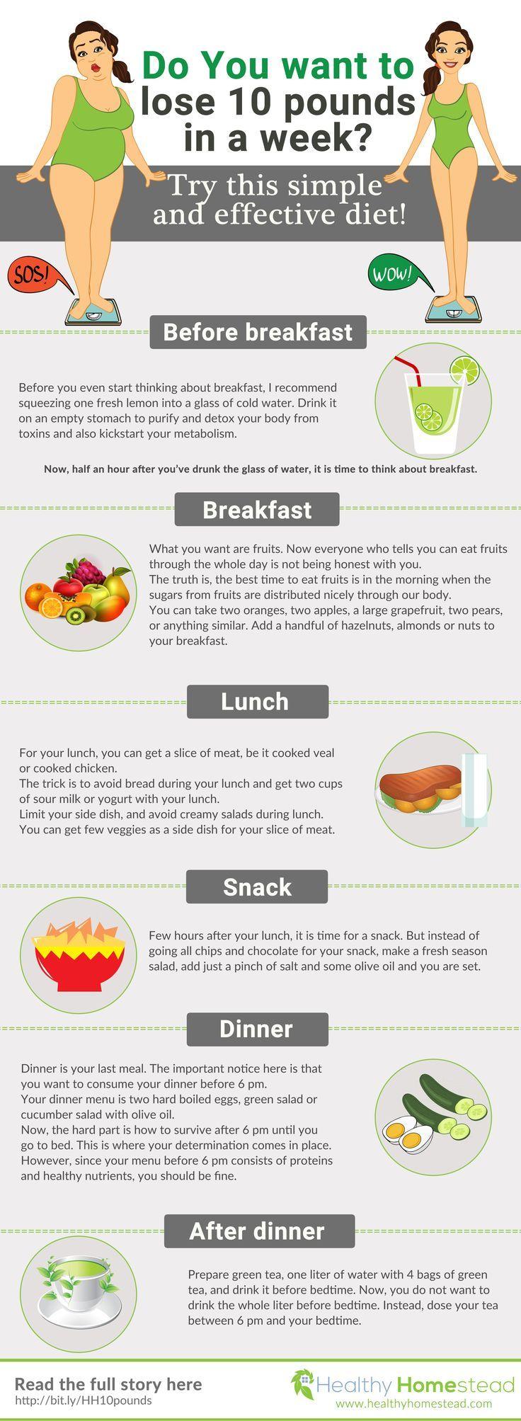 Mariage - Do You Want To Lose 10 Pounds In A Week? Try This Simple And Effective Diet!