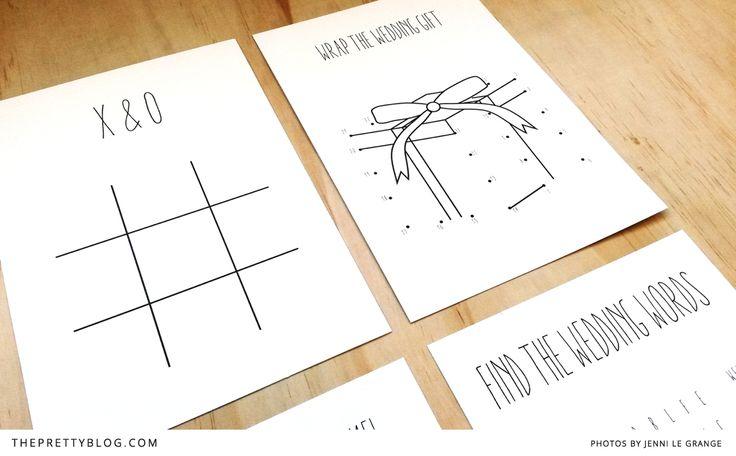 Wedding - Free Wedding Game Printables For The Little Ones