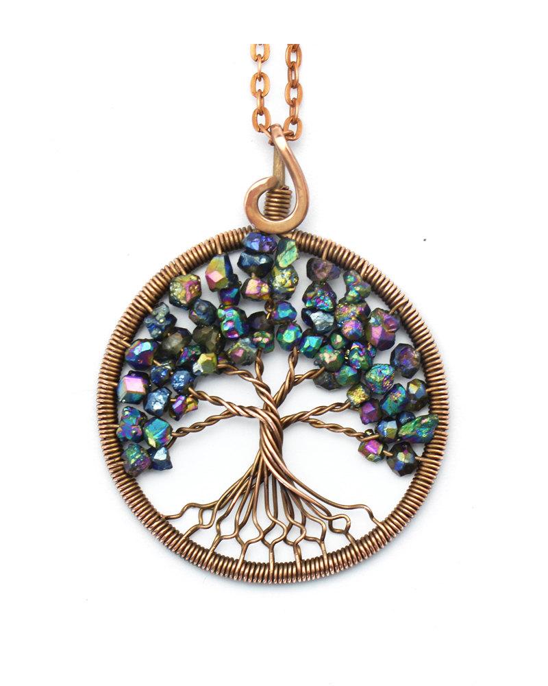 wire wrapped tree of life - hollydayco