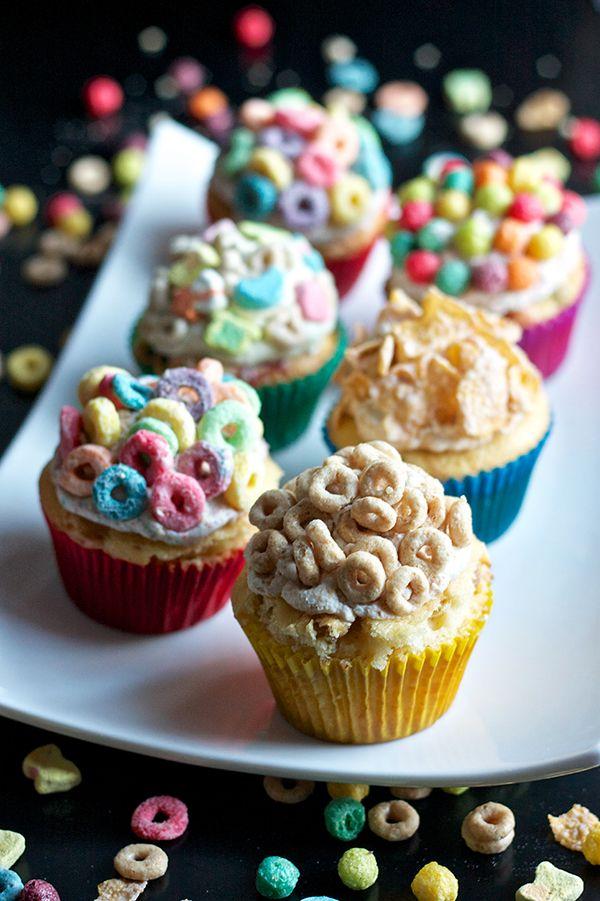 Mariage - Erica's Sweet Tooth  » Breakfast Cereal Cupcakes