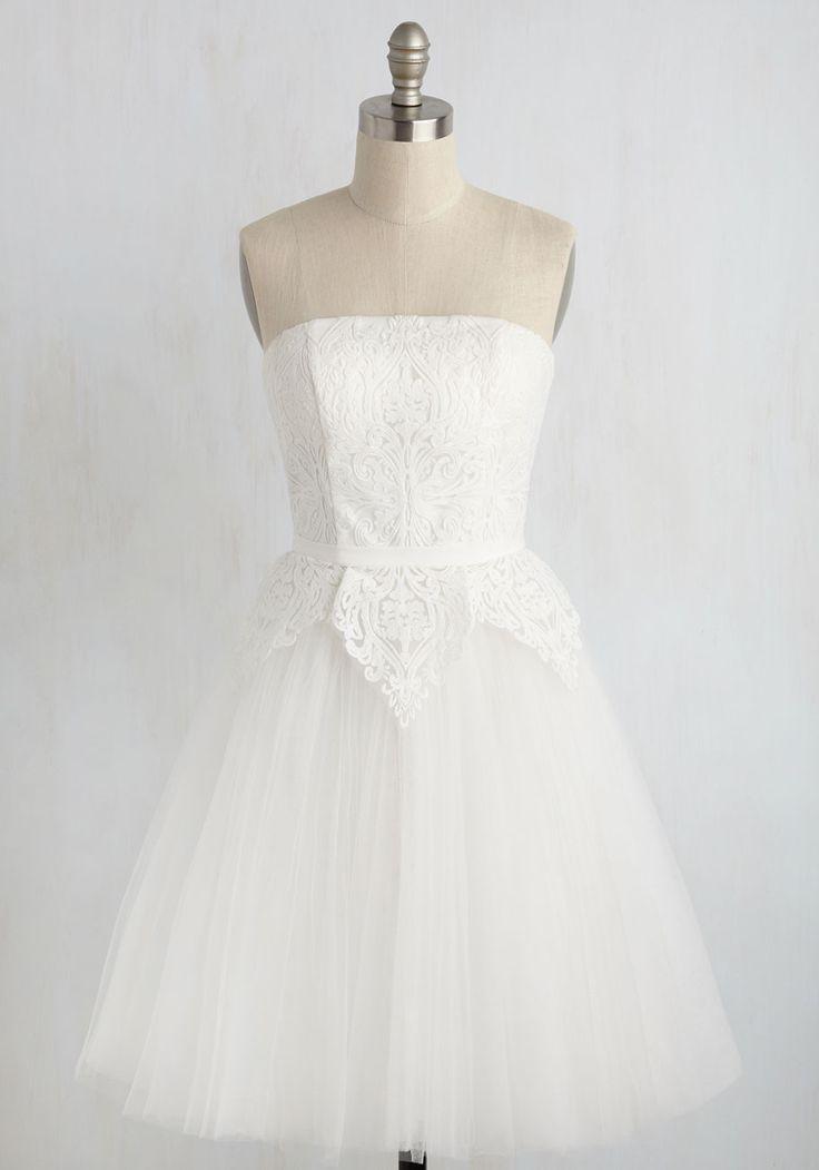 زفاف - Tulle Love And Cherish Dress In White