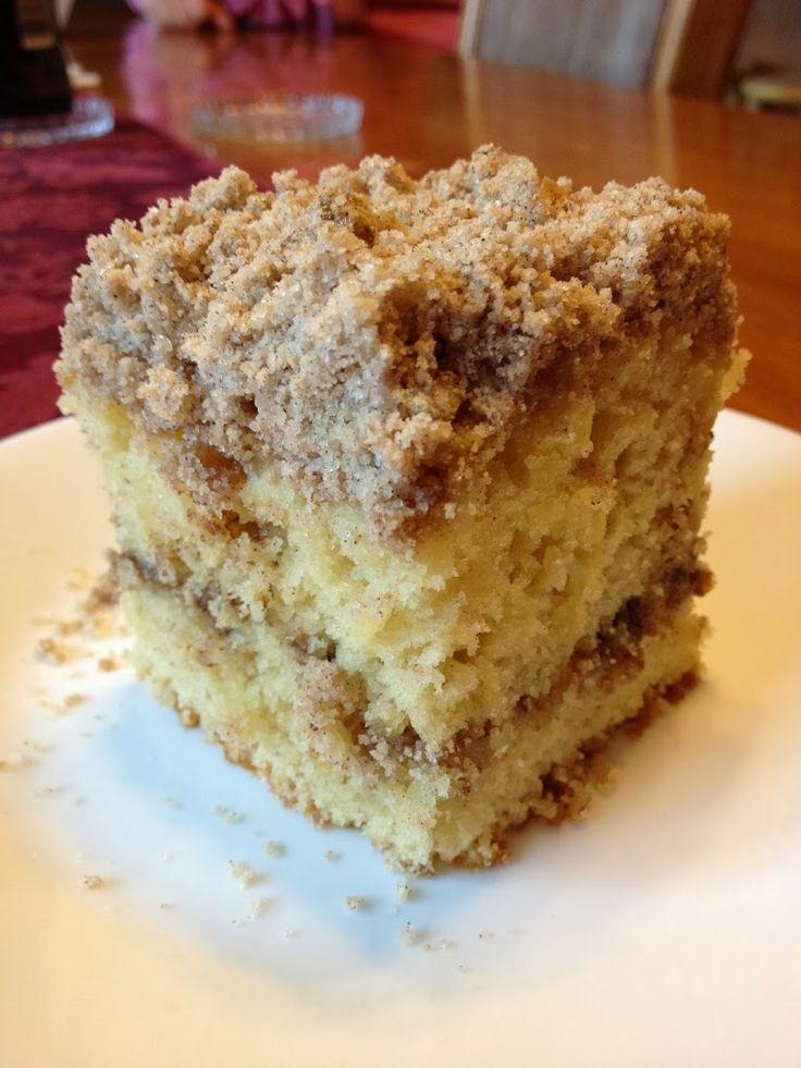 زفاف - Extra Crumb Cinnamon Struesel Sour Cream Coffee Cake