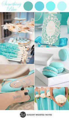 زفاف - Inexpensive Tiffany Blue Laser Cut Lace Wedding Invitations EWWS005